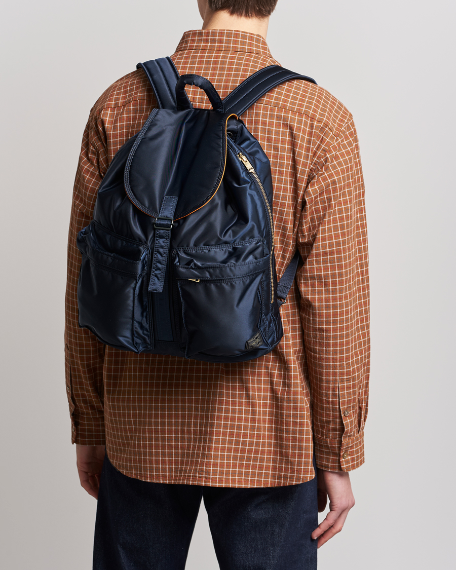 Herre | Porter-Yoshida & Co. Tanker Rucksack Iron Blue | Porter-Yoshida & Co. | Tanker Rucksack Iron Blue