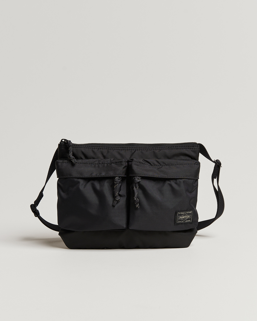 Herre | Skuldervesker | Porter-Yoshida & Co. | Force Small Shoulder Bag Black