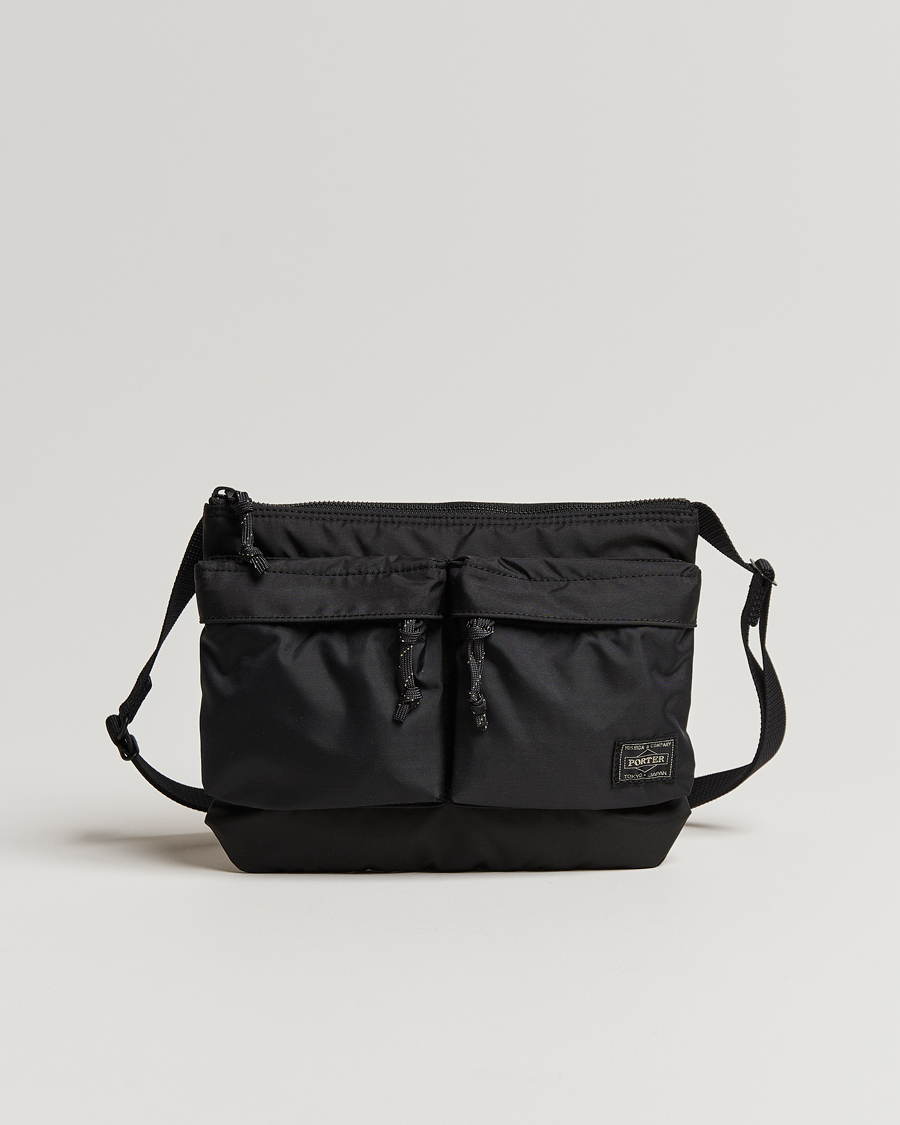 Herre | Vesker | Porter-Yoshida & Co. | Force Small Shoulder Bag Black