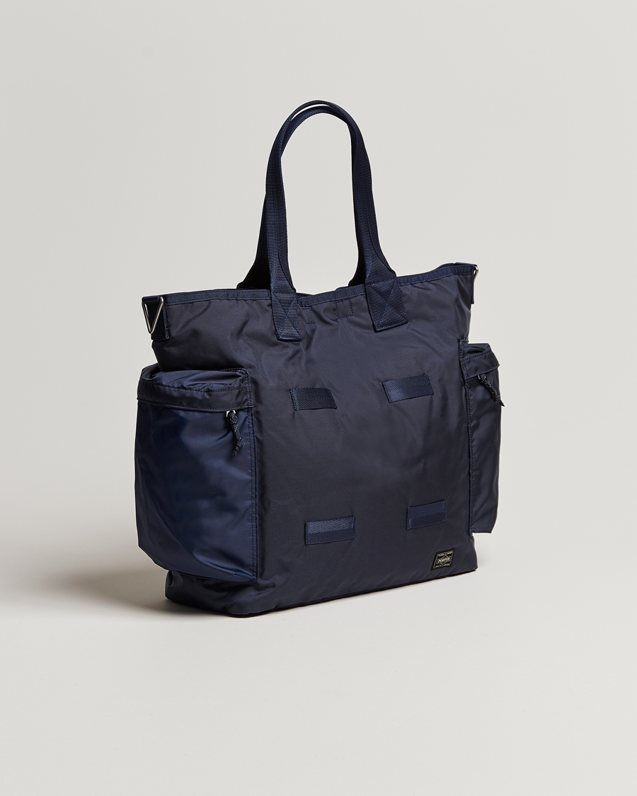Herre | Vesker | Porter-Yoshida & Co. | Force 2Way Tote Bag Navy Blue