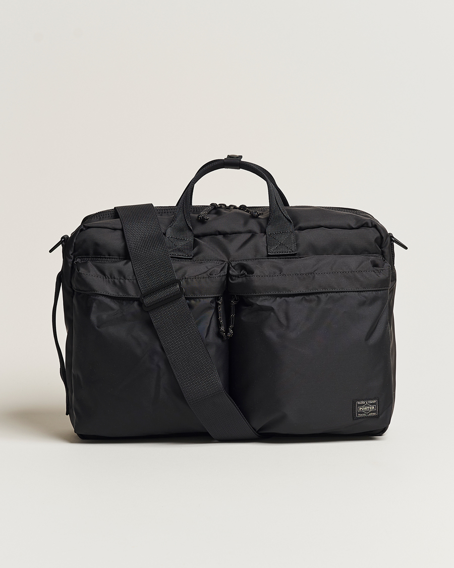 Herre | Vesker | Porter-Yoshida & Co. | Force 3Way Briefcase Black