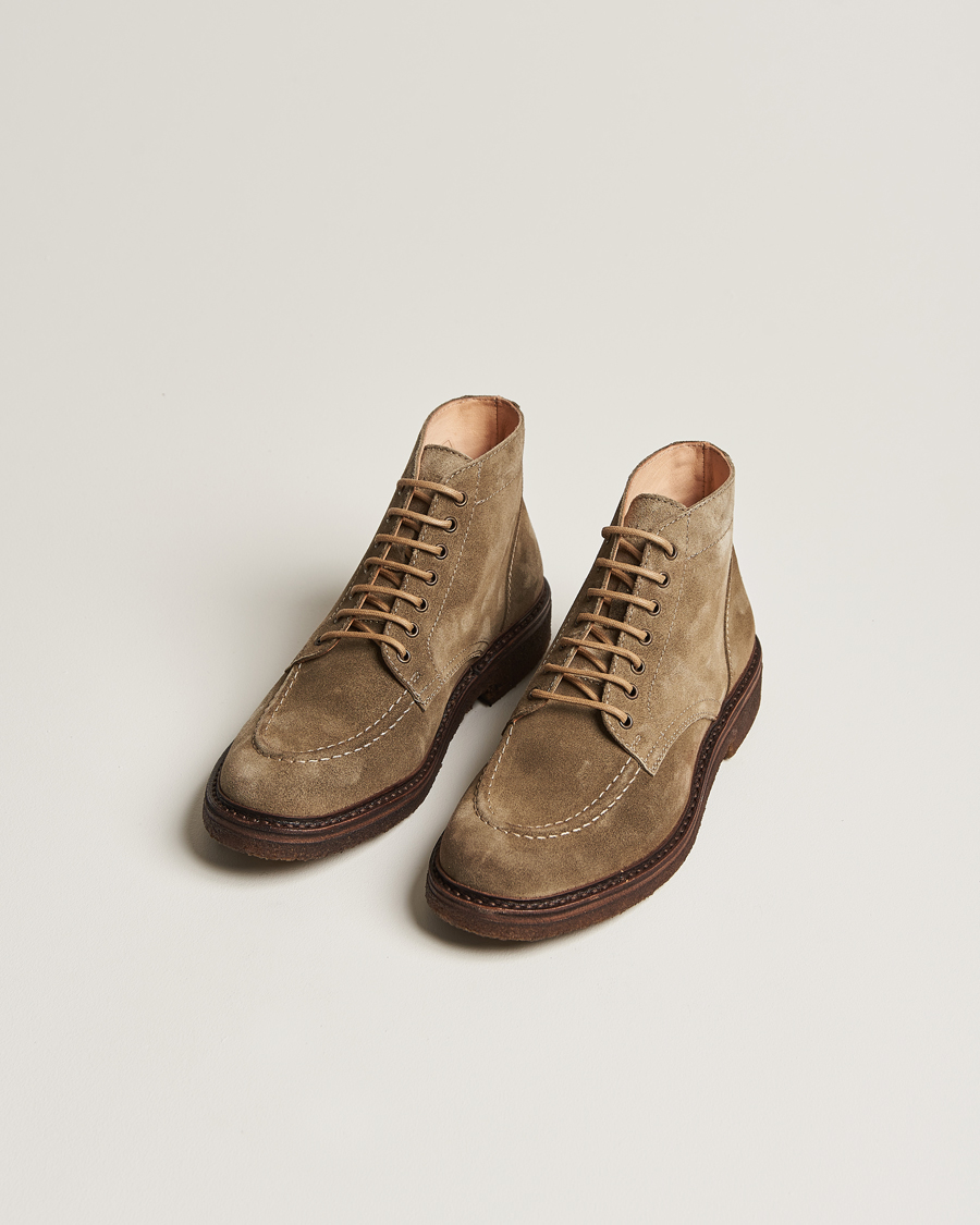 Herre |  | Astorflex | Nuvoflex Lace Up Boot Stone Suede