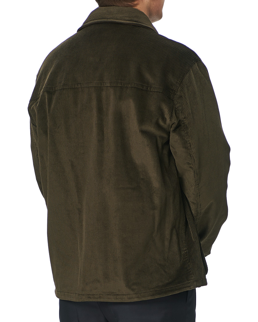 Herre | Jakker | Ralph Lauren Purple Label | Seymour Wale Corduroy Jacket Dark Green
