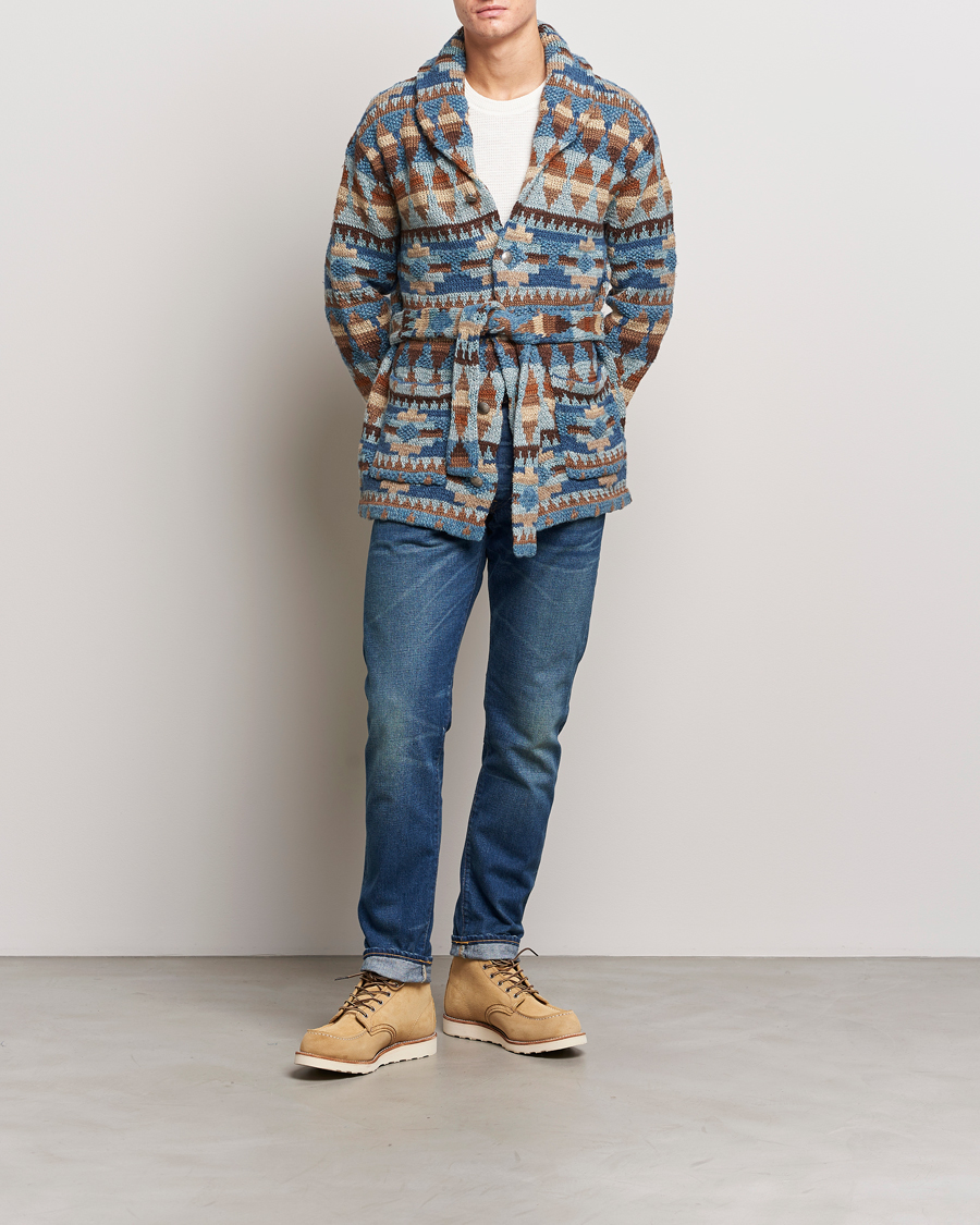 Herre | Jeans | RRL | Slim Narrow 5-Pocket Denim Grandfalls Wash