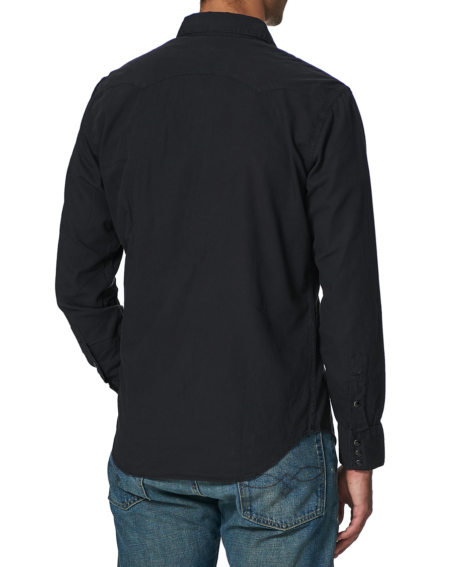 Herre | Skjorter | RRL | Buffalo Western Shirt Polo Black