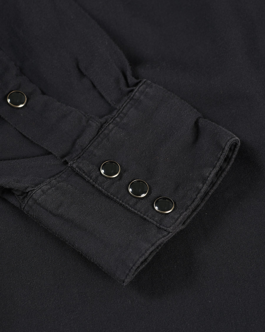 Herre | Skjorter | RRL | Buffalo Western Shirt Polo Black