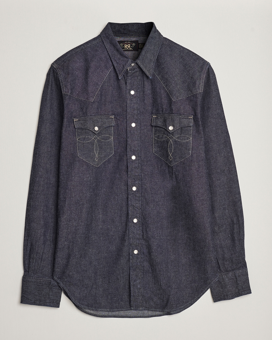 Herre | Skjorter | RRL | Buffalo Western Shirt Rinse