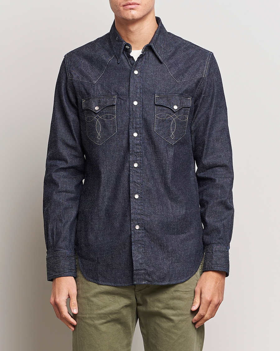 Herre | Jeansskjorter | RRL | Buffalo Western Shirt Rinse