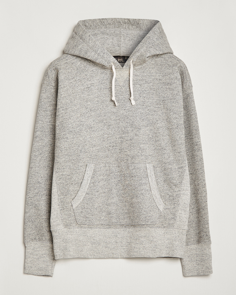 Herre | Gensere | RRL | Hooded Pullover Athletic Grey Heather