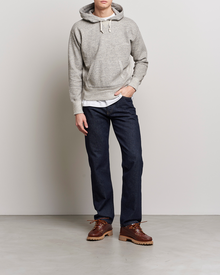 Herre | Gensere | RRL | Hooded Pullover Athletic Grey Heather