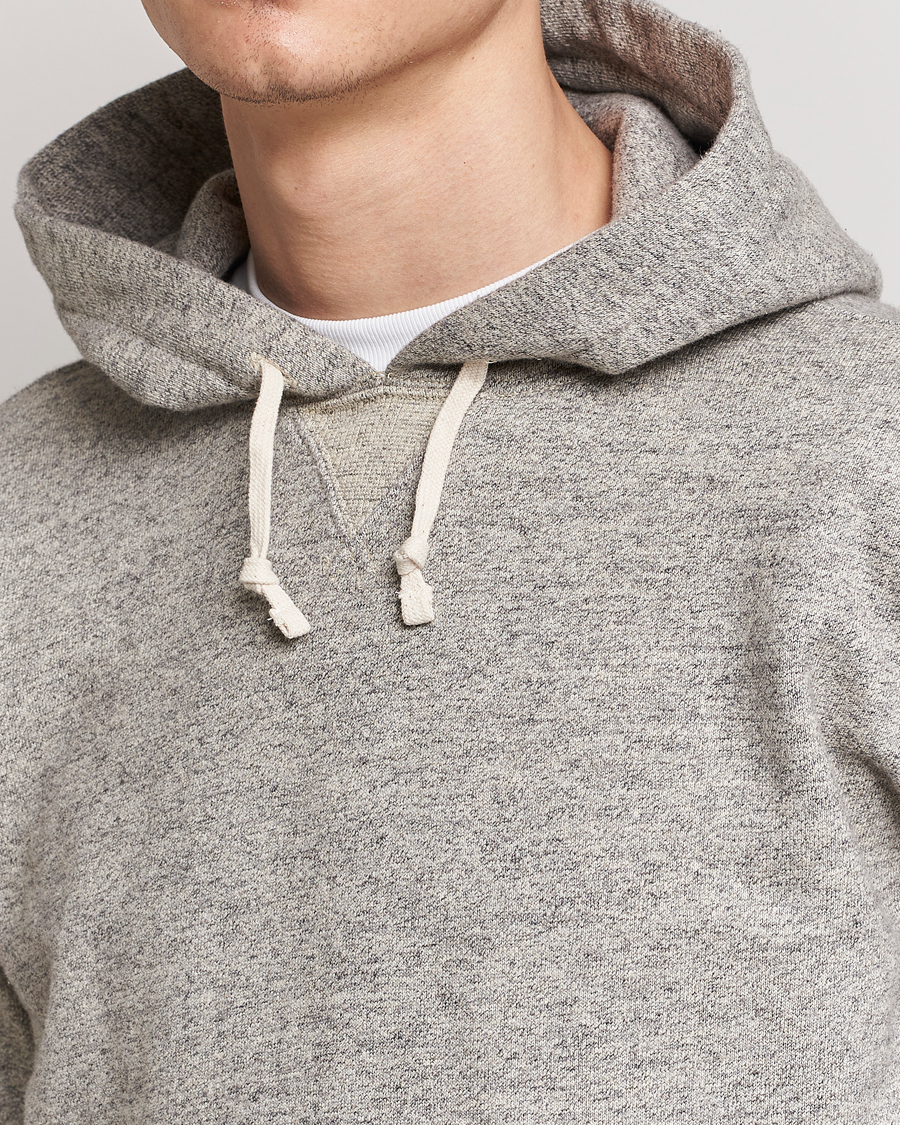 Herre | Gensere | RRL | Hooded Pullover Athletic Grey Heather