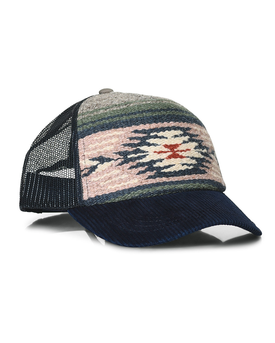 Herre | RRL Mesh Trucker Cap Indigo | RRL | Mesh Trucker Cap Indigo