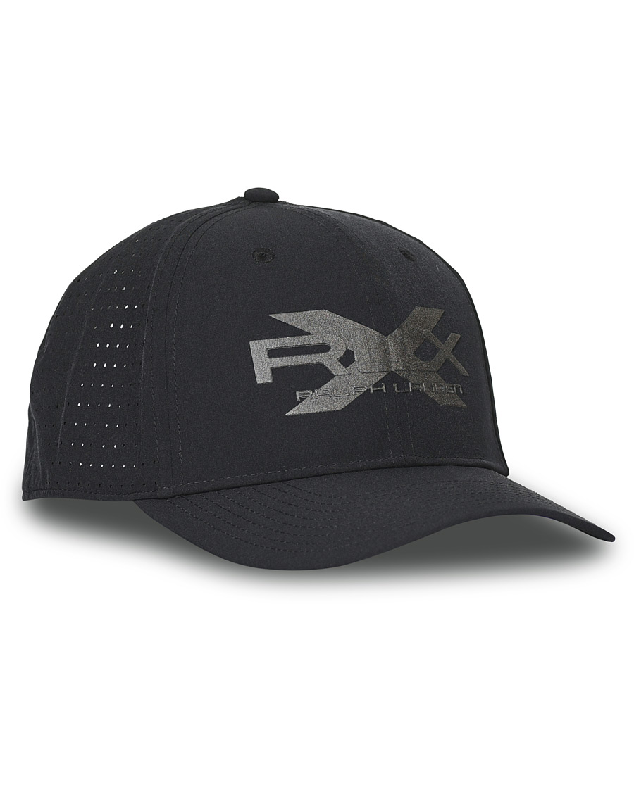 Herre | RLX Ralph Lauren Athletic Cap Polo Black | RLX Ralph Lauren | Athletic Cap Polo Black