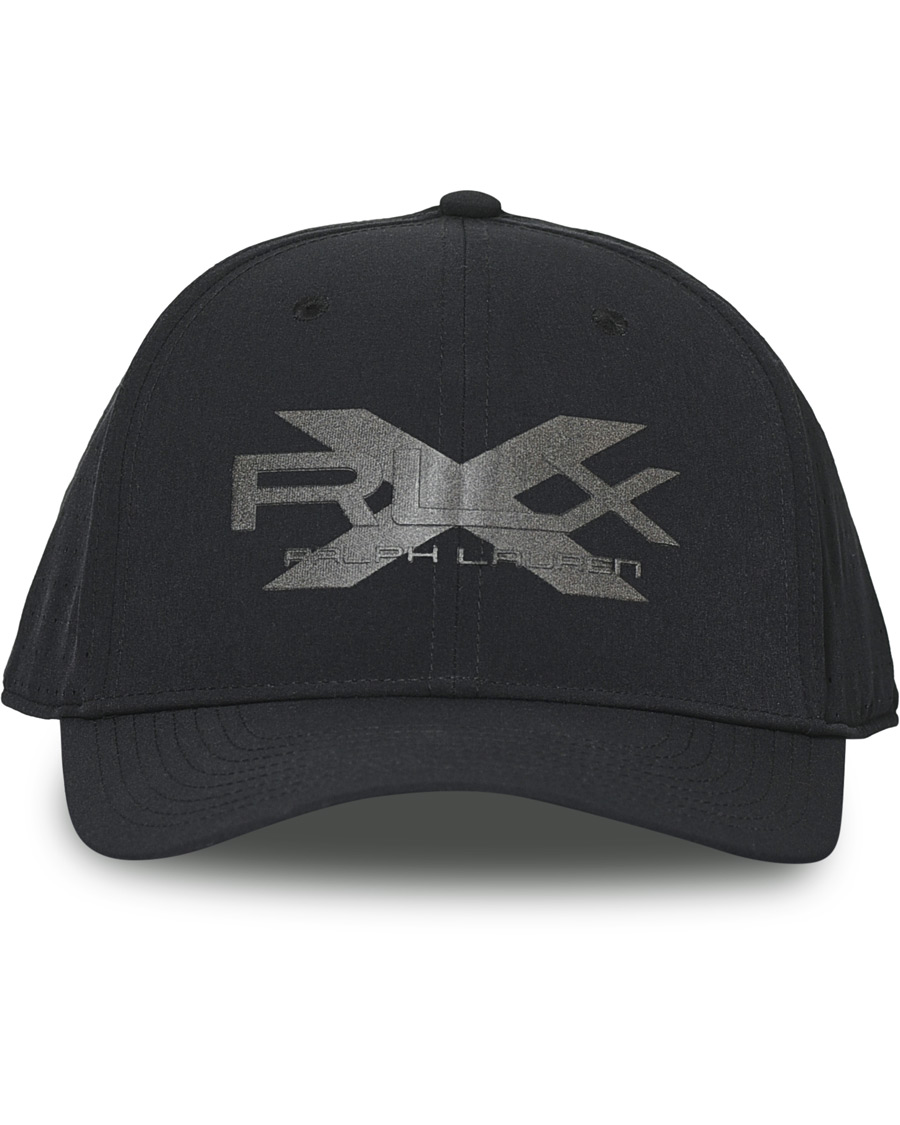 Herre | RLX Ralph Lauren Athletic Cap Polo Black | RLX Ralph Lauren | Athletic Cap Polo Black
