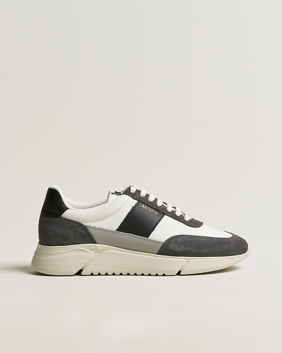 Herre | Sko | Axel Arigato | Genesis Vintage Runner Sneaker White/Grey Suede