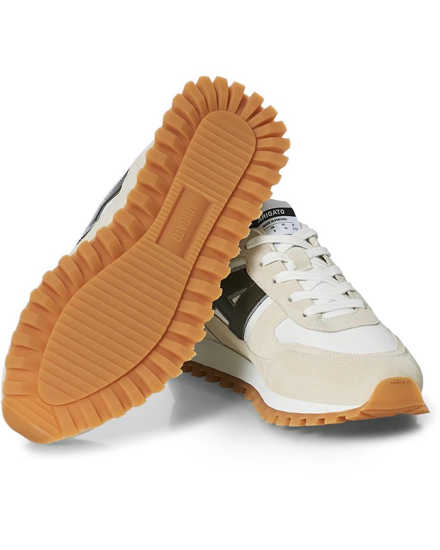 Herre | Axel Arigato Aeon Running Sneaker Beige/Green | Axel Arigato | Aeon Running Sneaker Beige/Green