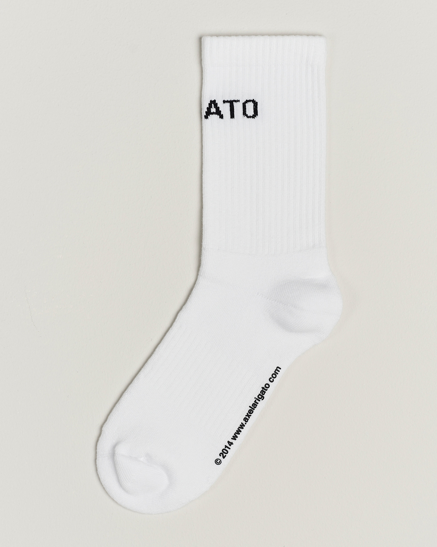 Herre | Undertøy | Axel Arigato | Logo Tube Socks White