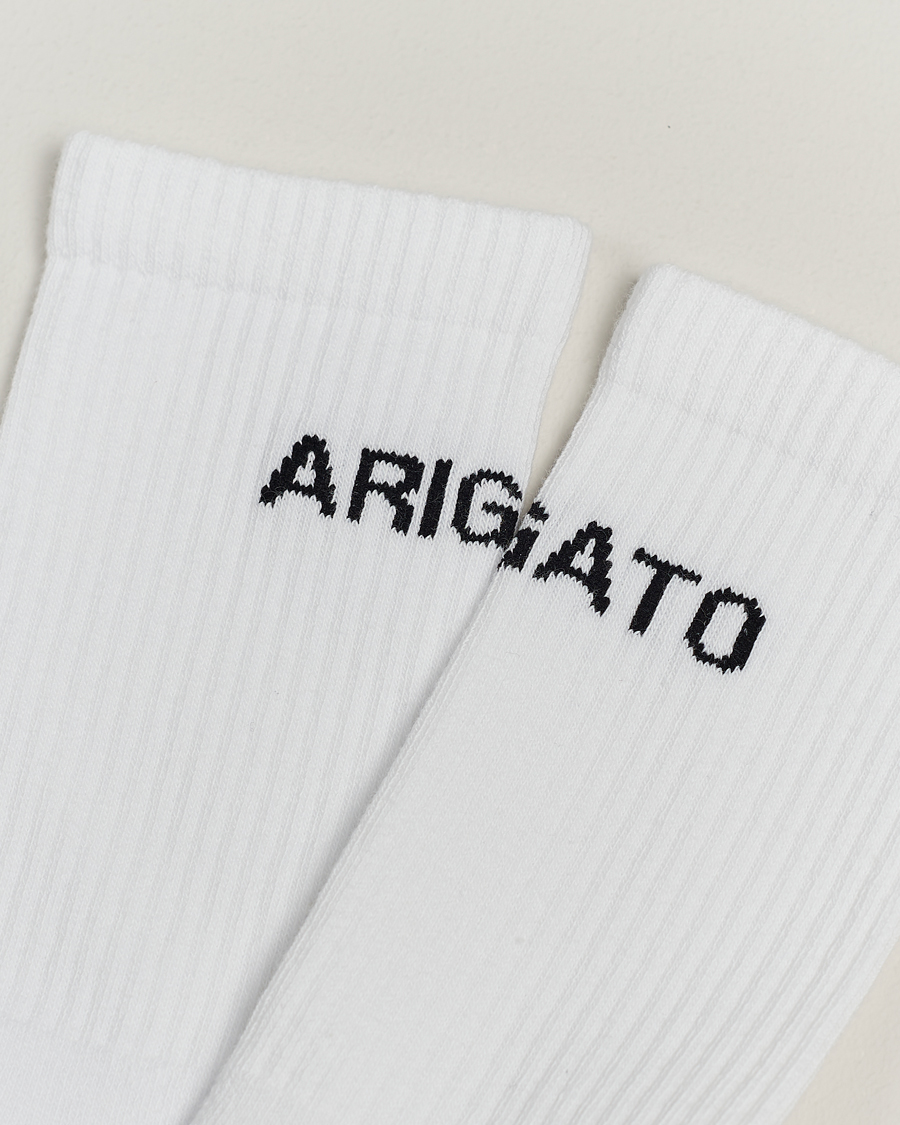 Herre | Undertøy | Axel Arigato | Logo Tube Socks White