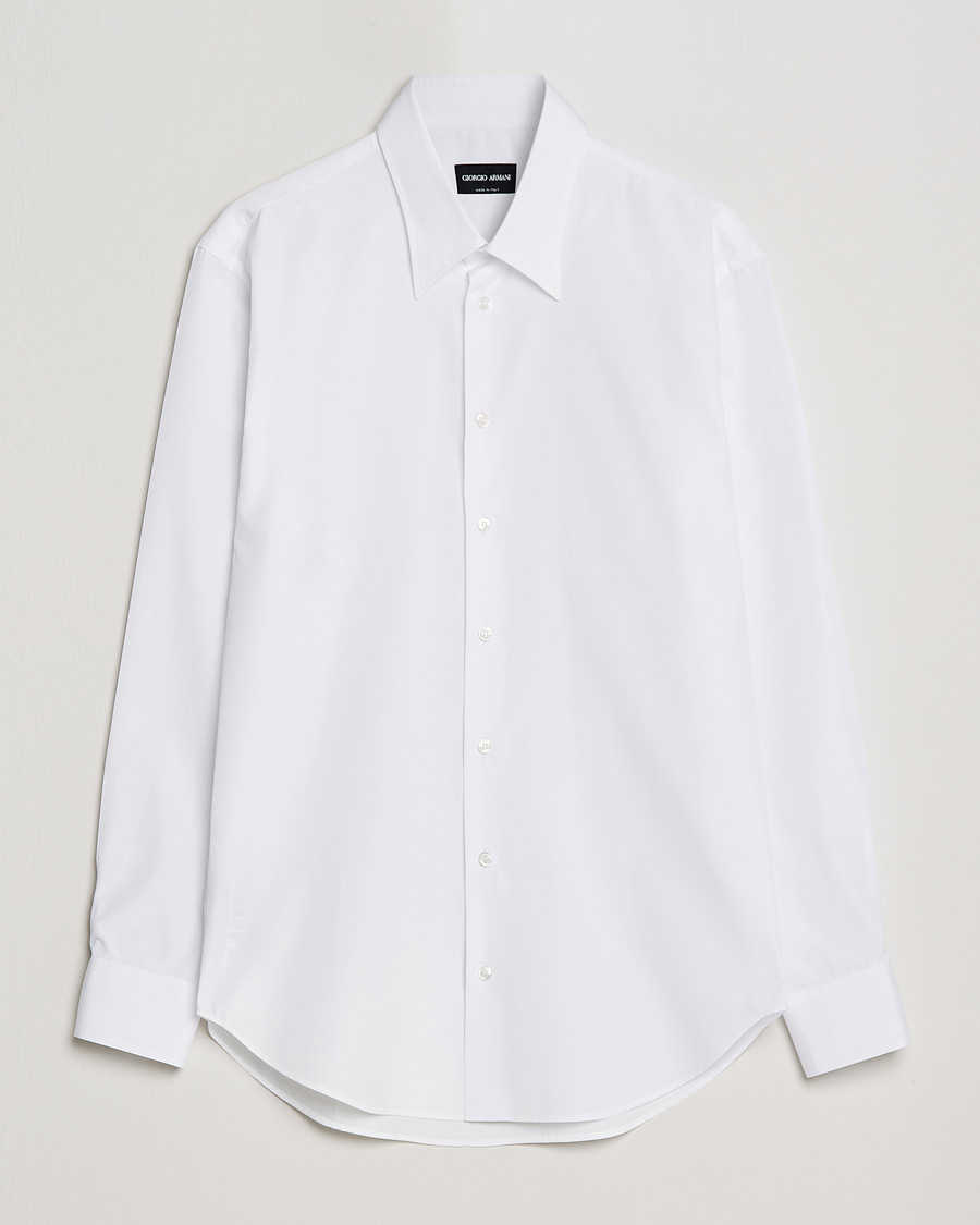 Herre | Skjorter | Giorgio Armani | Slim Fit Dress Shirt White