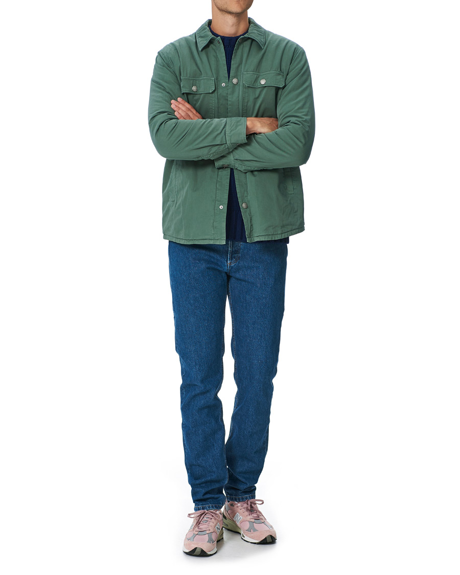 Herre | Jakker | A.P.C. | Chino Cotton Overshirt Military Khaki