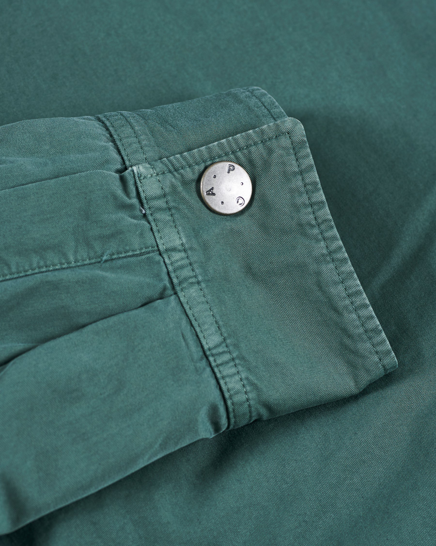 Herre | Jakker | A.P.C. | Chino Cotton Overshirt Military Khaki