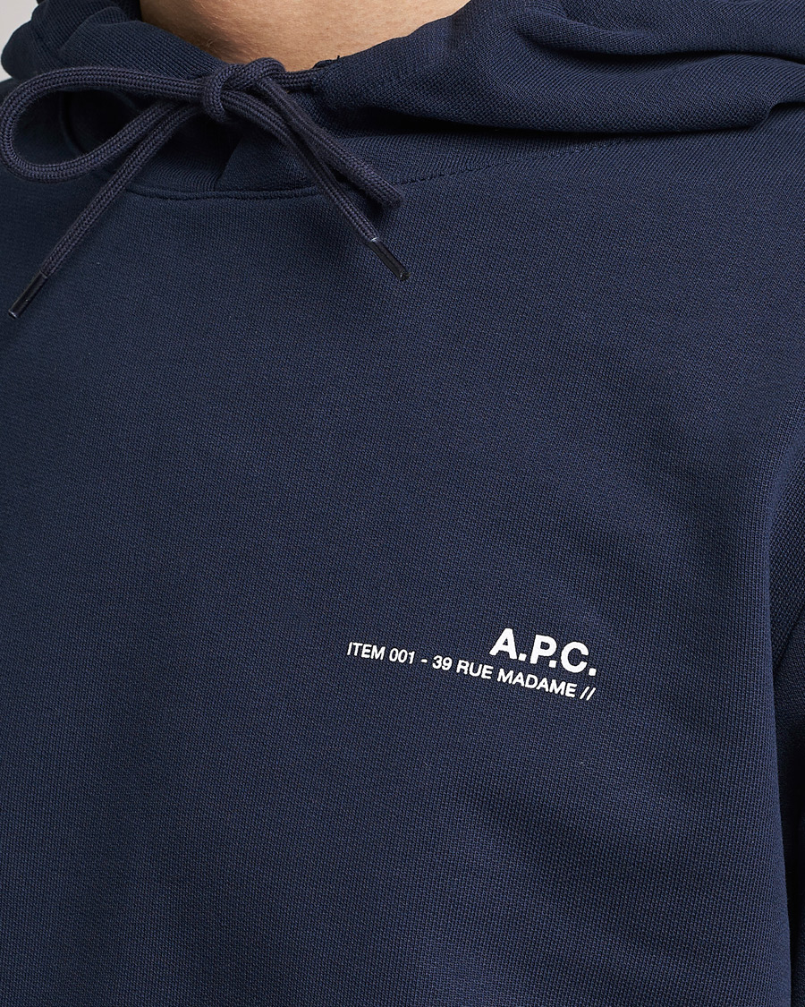 Herre | Gensere | A.P.C. | Item Hoodie Navy