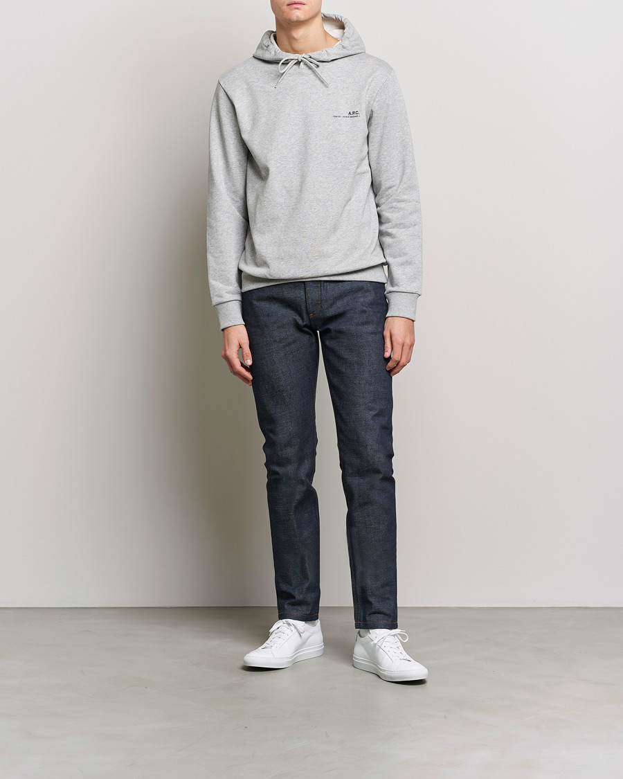 Herre | Gensere | A.P.C. | Item Hoodie Heather Grey