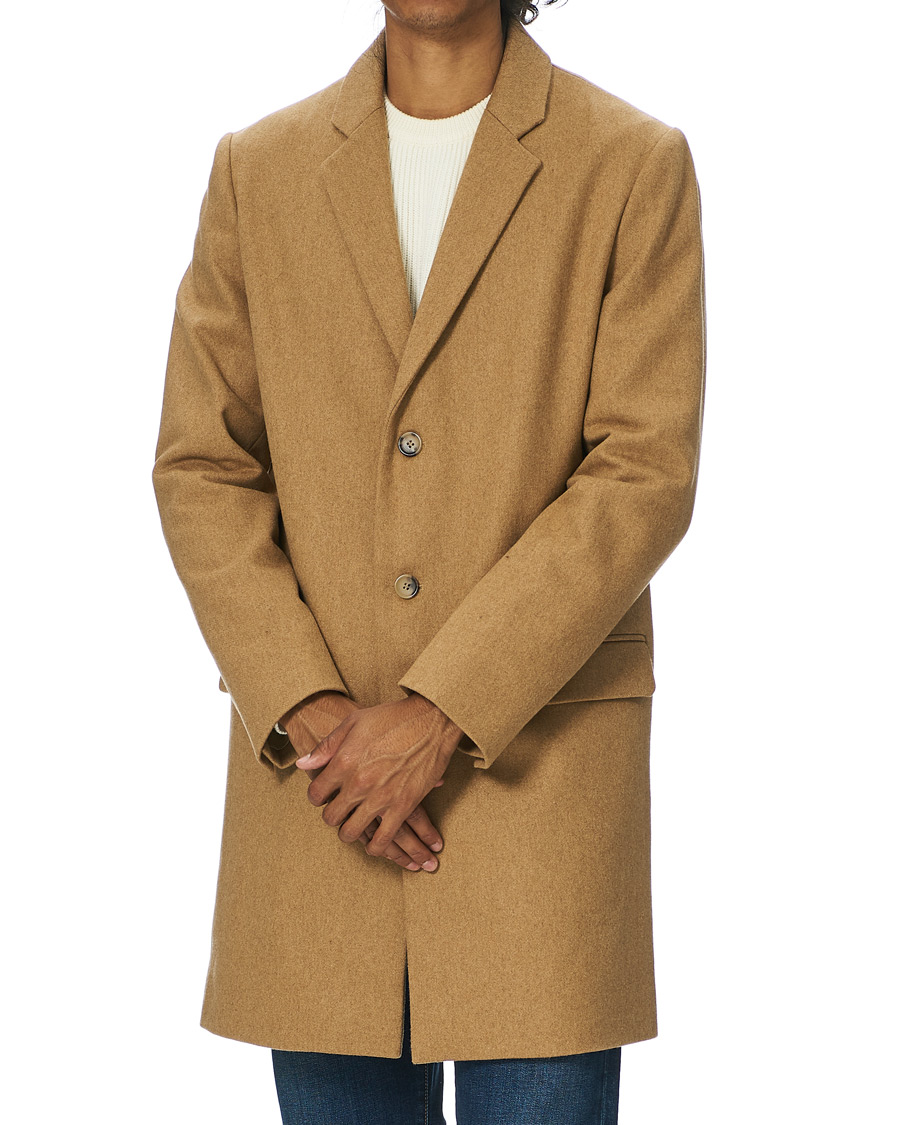 Herre | Jakker | A.P.C. | Visconti Wool Coat Camel