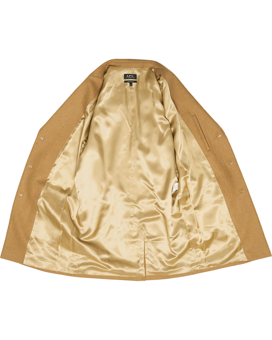 Herre | Jakker | A.P.C. | Visconti Wool Coat Camel