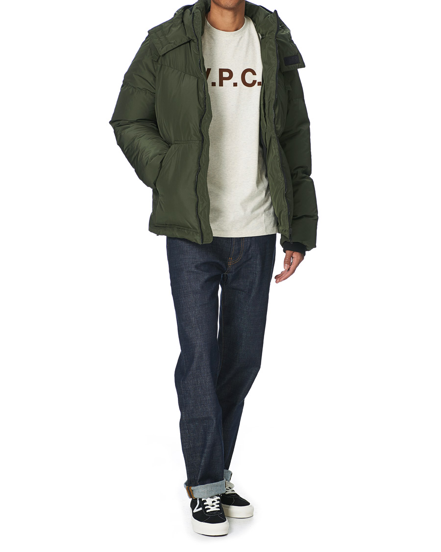 Herre | Jakker | A.P.C. | Down Puffer Jacket Dark Green