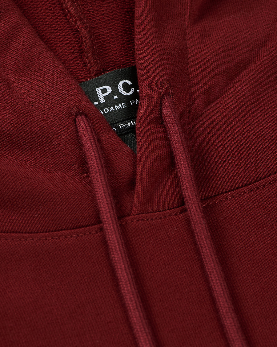 Herre | Gensere | A.P.C. | Item Hoodie Burgundy