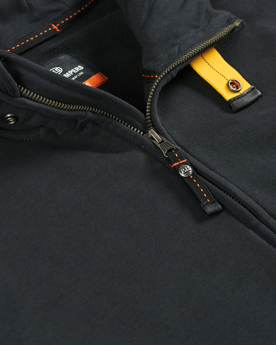 Herre | Gensere | Parajumpers | Aldrin Full-Zip Hoodie Black