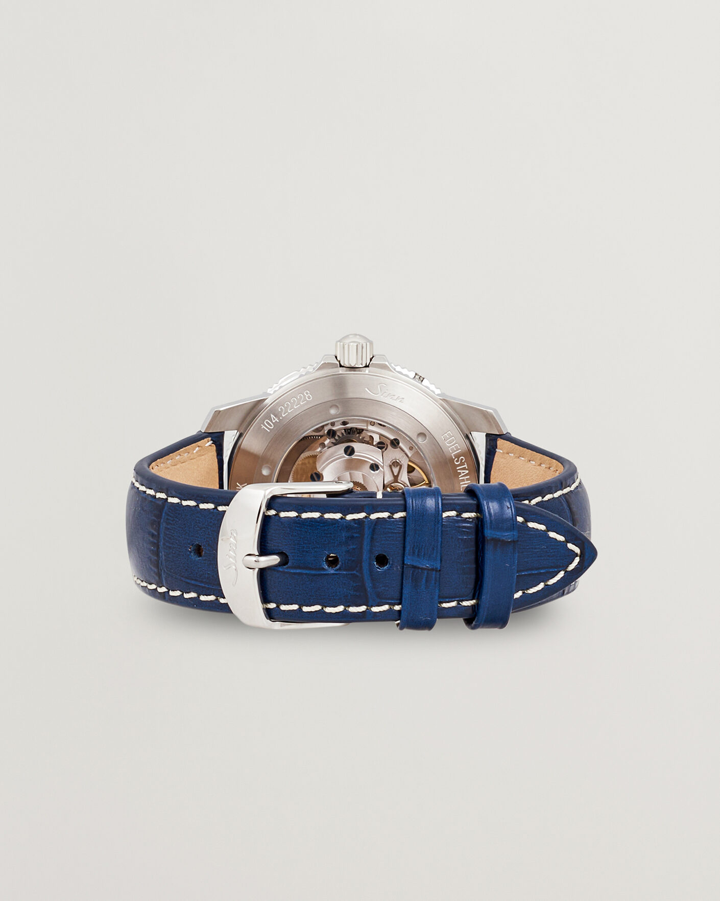 Herre | Sinn 104 I B Pilot Watch 41mm Leather Strap Dark Blue | Sinn | 104 I B Pilot Watch 41mm Leather Strap Dark Blue