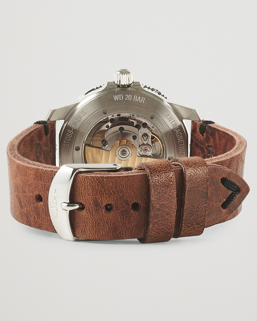 Herre | Sinn 104 I B Pilot Watch 41mm Leather Strap Dark Blue | Sinn | 104 I B Pilot Watch 41mm Leather Strap Dark Blue