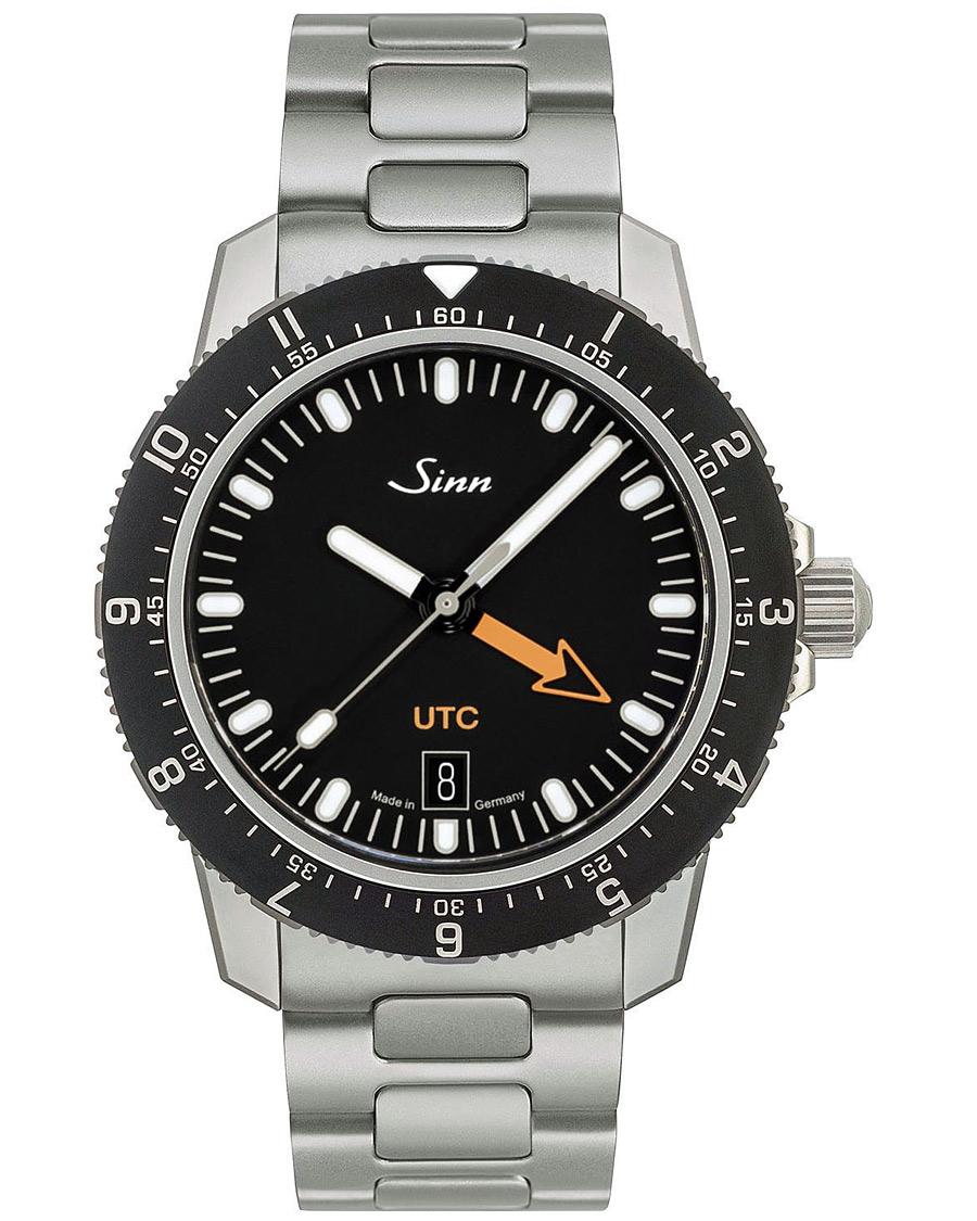 Herre | Sinn 105 UTC Sport Watch 41mm Black | Sinn | 105 UTC Sport Watch 41mm Black
