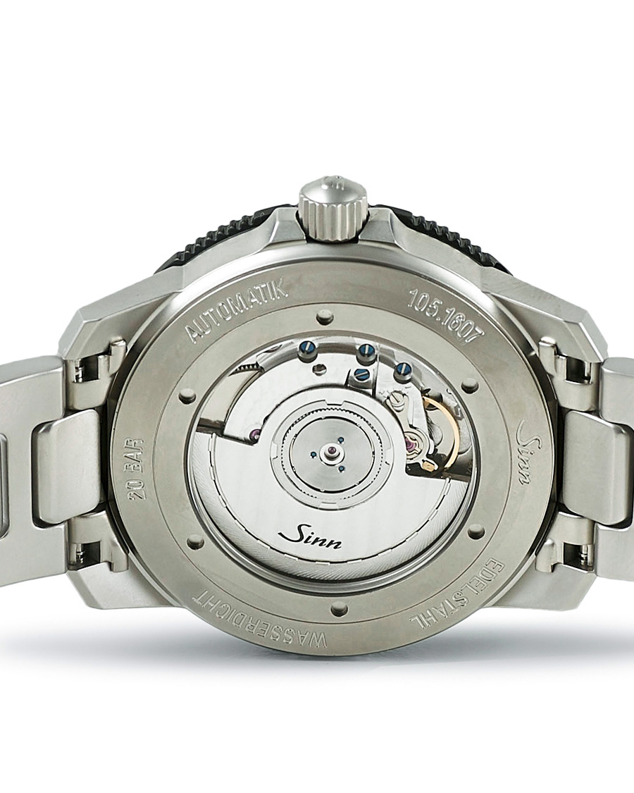 Herre | Sinn 105 UTC Sport Watch 41mm Black | Sinn | 105 UTC Sport Watch 41mm Black