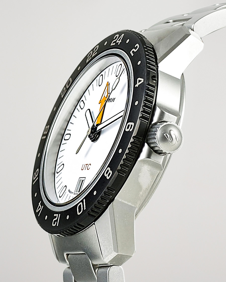 Herre | Sinn 105 UTC Sport Watch 41mm White | Sinn | 105 UTC Sport Watch 41mm White
