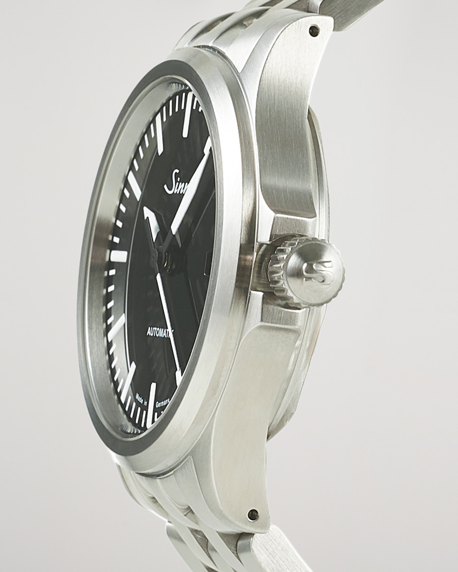 Herre | Sinn 556 Date Stainless Steel Watch 38,5mm Black | Sinn | 556 Date Stainless Steel Watch 38,5mm Black
