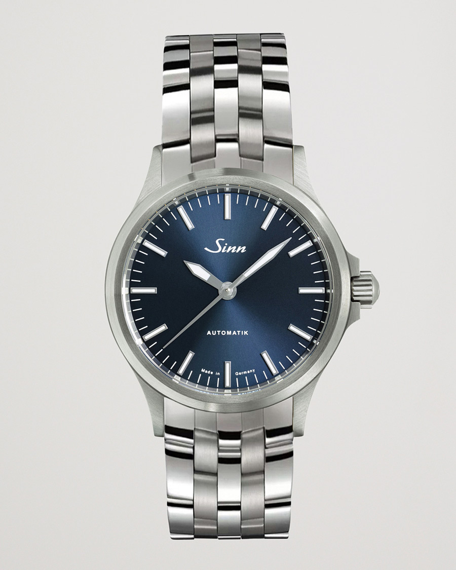 Herre | Fine watches | Sinn | 556 Stainless Steel Watch 38,5mm Blue