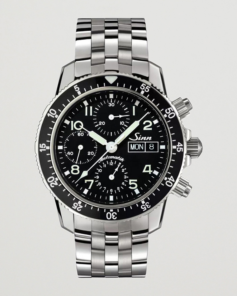 Herre | Sinn 103 Pilot Chronograph 41mm Black | Sinn | 103 Pilot Chronograph 41mm Black