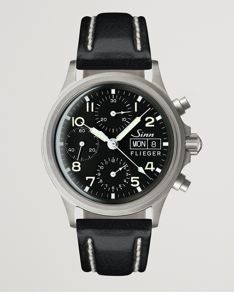 Herre | Sinn | Sinn | 356 Pilot Watch 38,5mm Black
