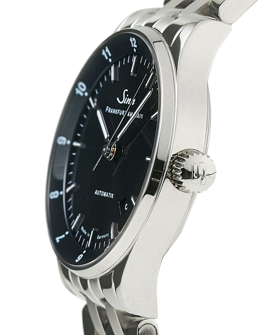 Herre | Sinn 6068 Financial District Watch 38,5mm Black | Sinn | 6068 Financial District Watch 38,5mm Black