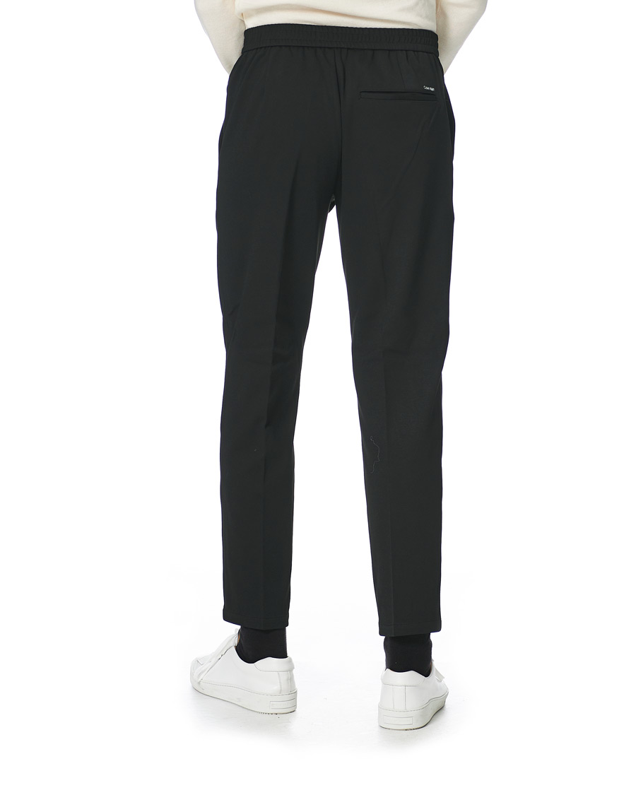 Herre | Bukser | Calvin Klein | Tapered Fit Jersey Hybrid Pants Black