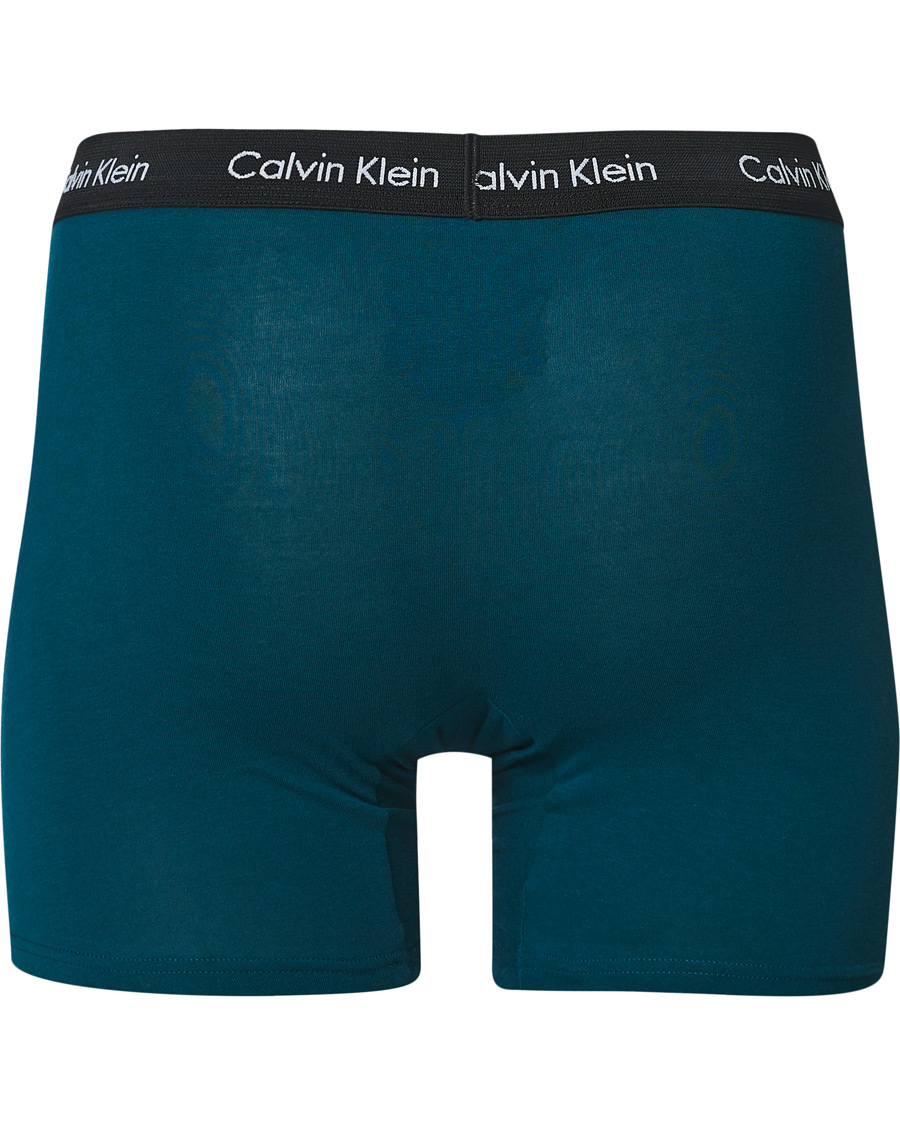 Herre | Undertøy | Calvin Klein | Cotton Stretch 3-Pack Boxer Breif Green/Navy/Red