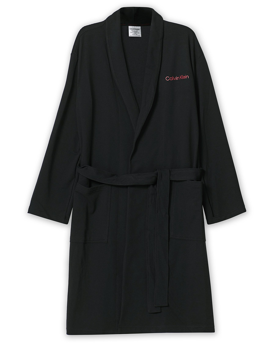 Herre | Pyjamaser og badekåper | Calvin Klein | Loungwear Robe Black