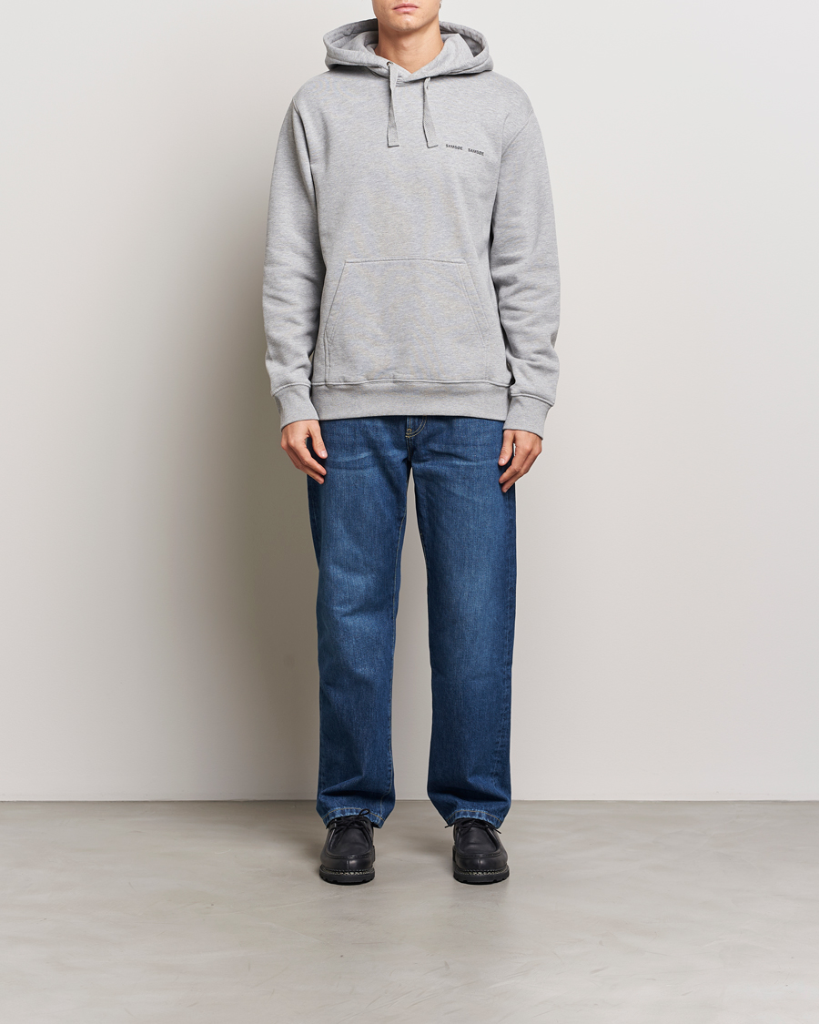 Herre | Gensere | Samsøe Samsøe | Norsbro Hoodie Grey Melange