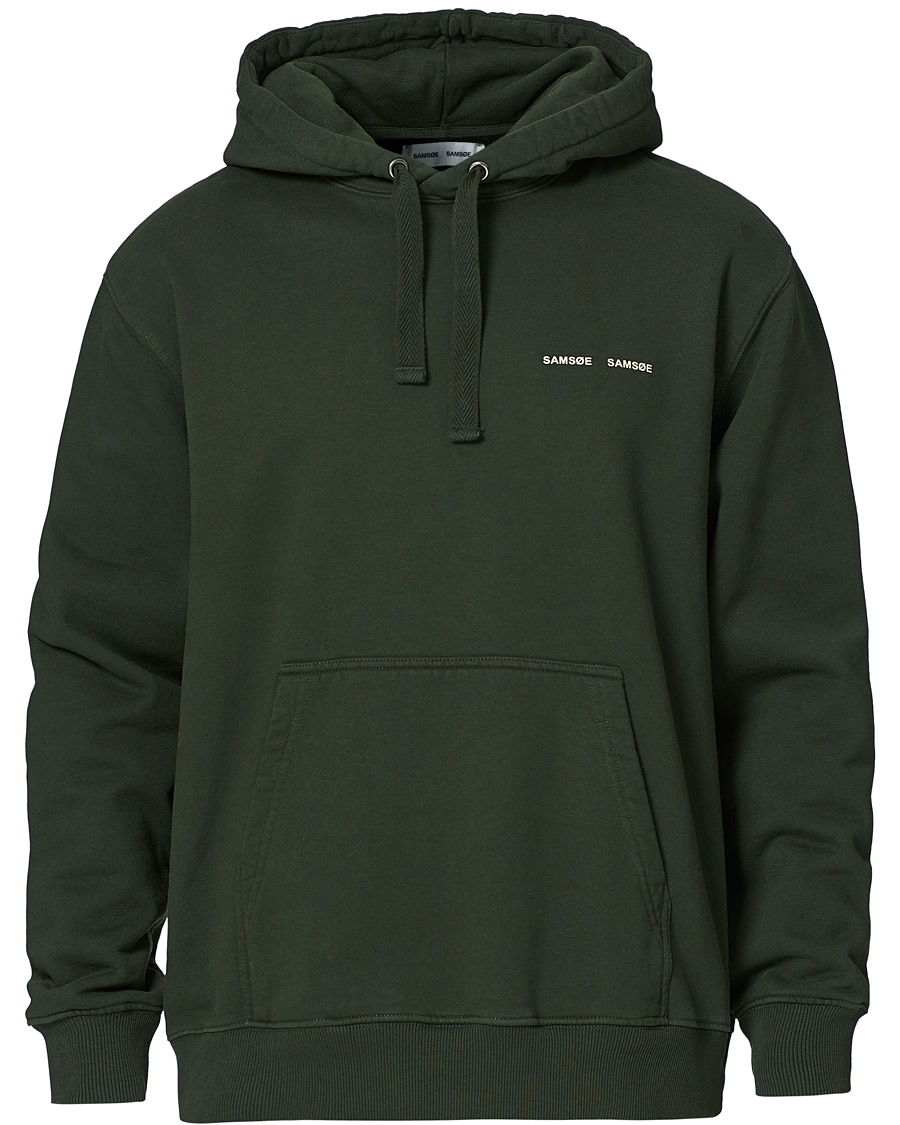 Herre | Gensere | Samsøe Samsøe | Samsøe & Samsøe Norsbro Hoodie Kambu Green