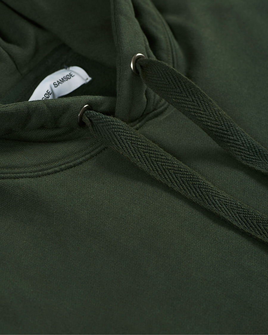 Herre | Gensere | Samsøe Samsøe | Samsøe & Samsøe Norsbro Hoodie Kambu Green