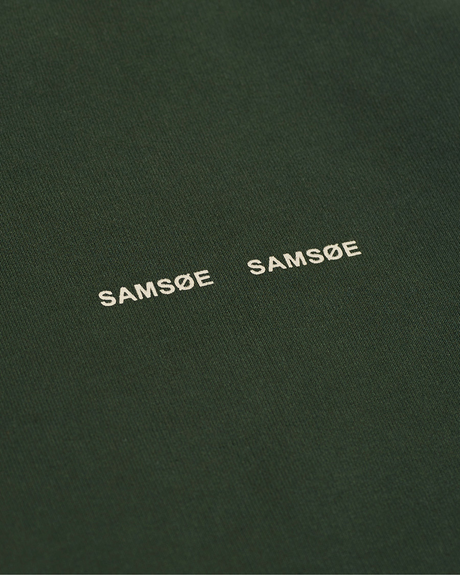Herre | Gensere | Samsøe Samsøe | Samsøe & Samsøe Norsbro Hoodie Kambu Green