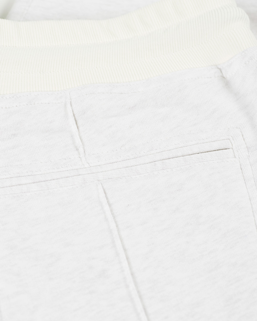 Herre | Bukser | Brunello Cucinelli | Soft Fleece Cotton Jogging Pants Off White